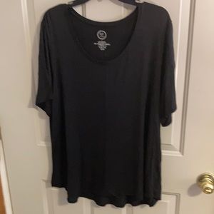 Maurices Black rayon blouse